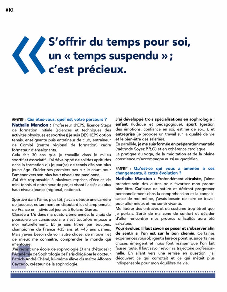 Page 2 de la parution presse